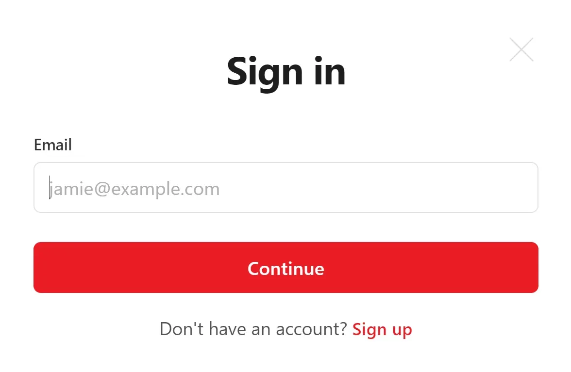 2. Self-login as a member