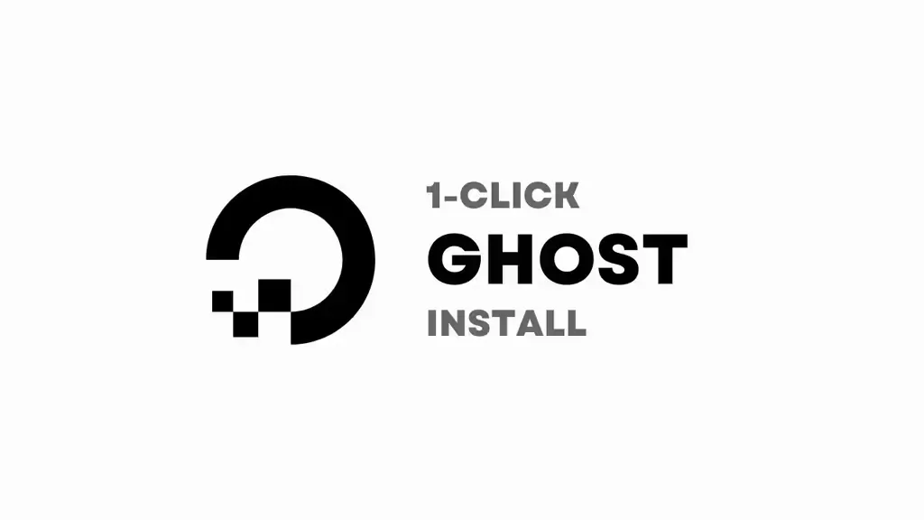 Auto-install ghost CMS from DigitalOcean Marketplace