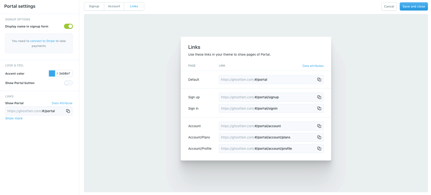 Tính năng mới: Member Portal