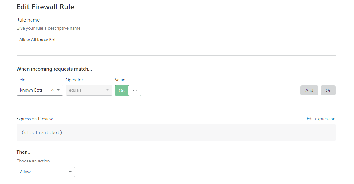 Cho phép Bot phổ biến vào site của bạn