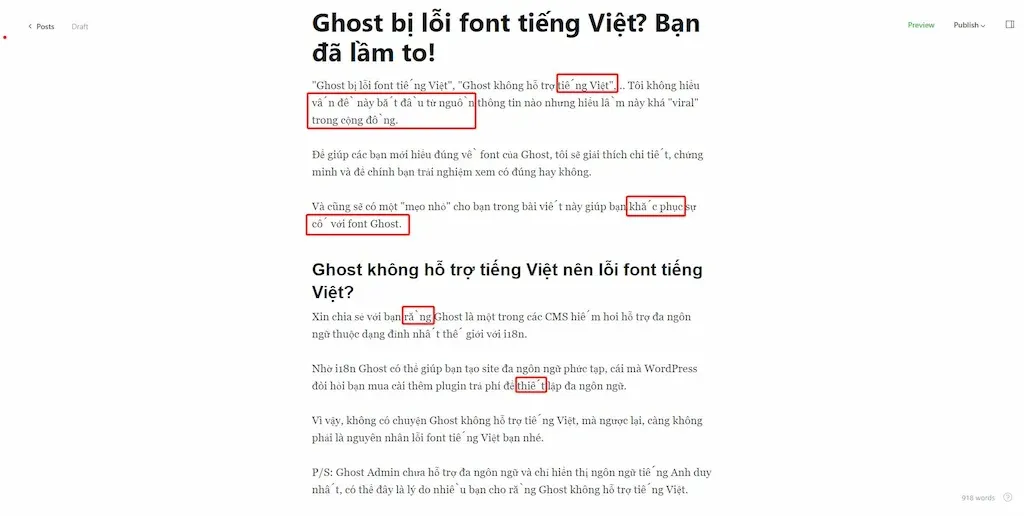 Ghost Editor hiển thị lỗi khi dùng Chrome trên Win 10