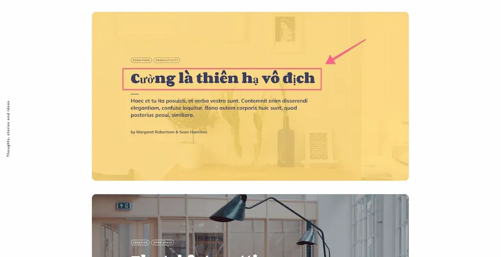 Font Corben (theme Maido) "lỗi" khi dùng với tiếng Việt